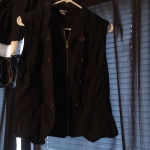 Black vest